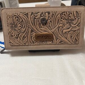 Wrangler Brown Floral Women's Wallet